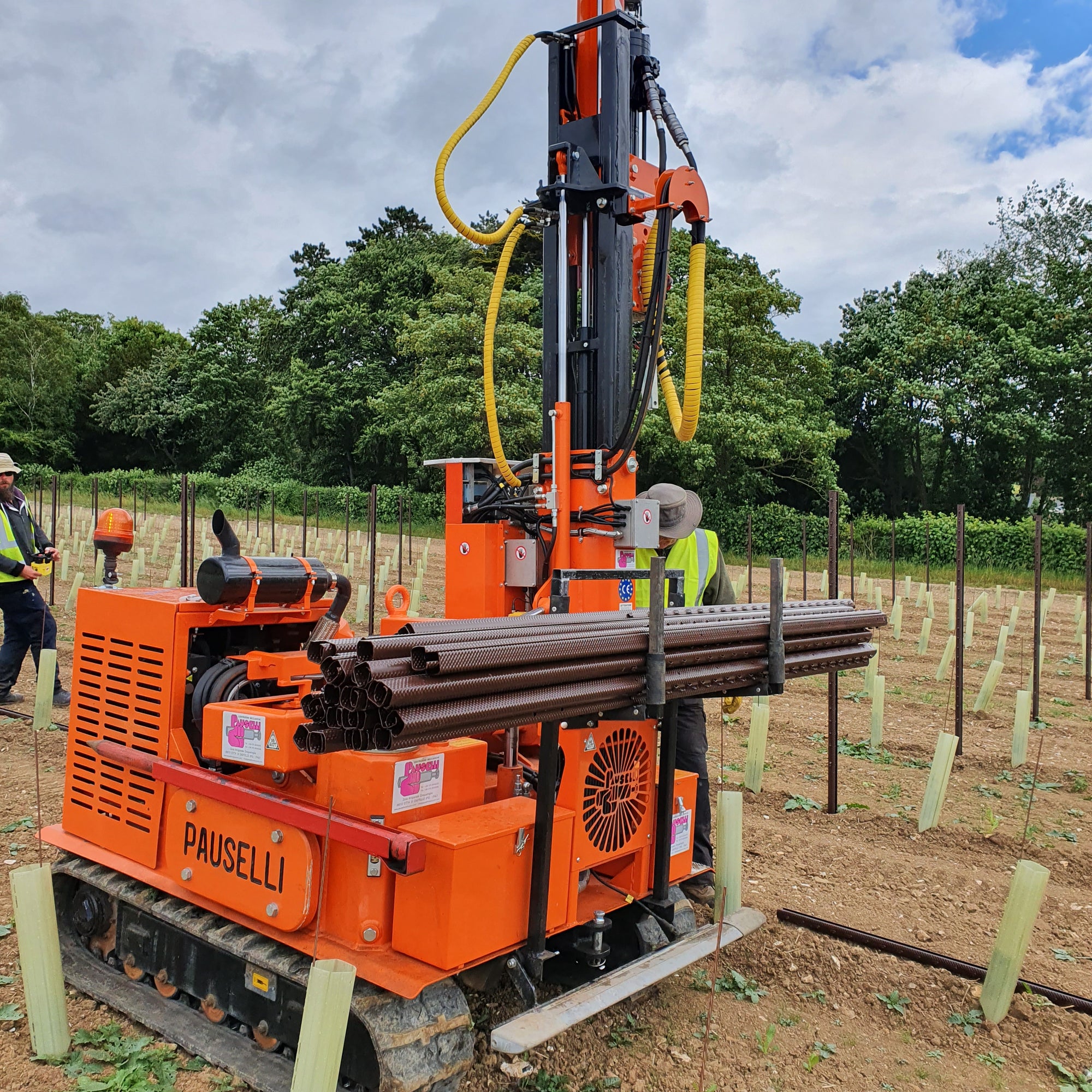 TRELLIS INSTALLATION TAKES A STEP INTO THE FUTURE!