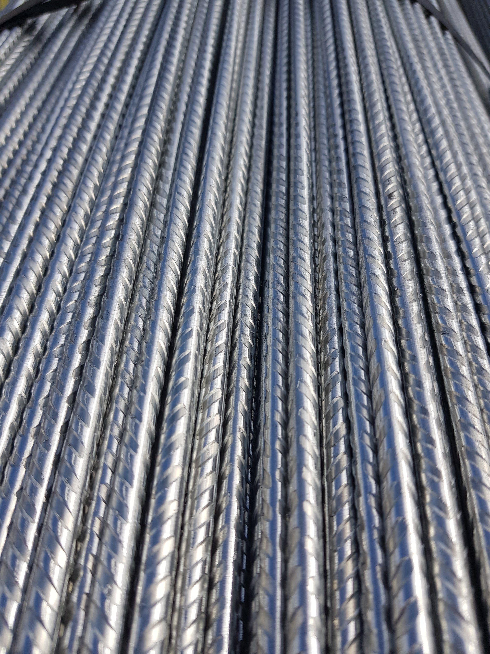 1.2m Vineyard Stakes, Galvanised Metal Tutor Rods