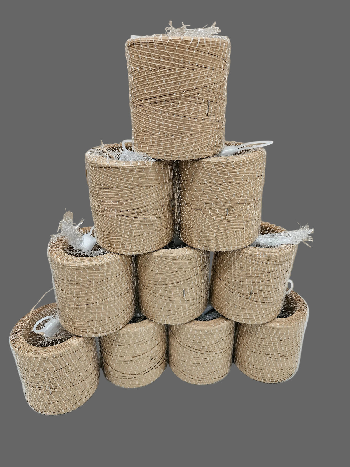 Bundle of 10 rolls of degradable binding wire 250m/roll