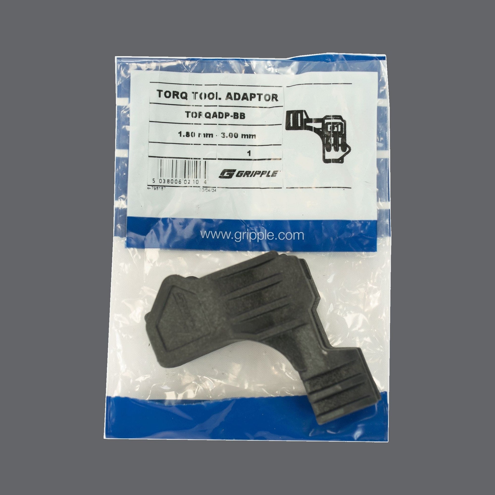 Gripple Torq Tool Adapter in Packaging