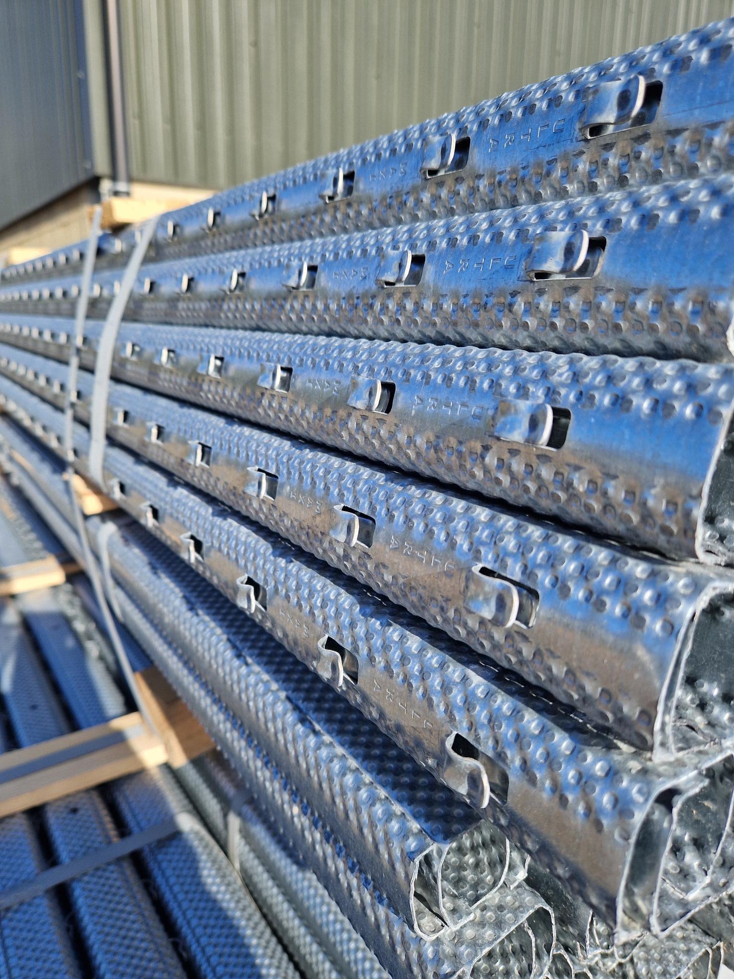 Standard 2.5m Intermediate Vineyard Posts, Pre-Galvanised Metal – VineWorks