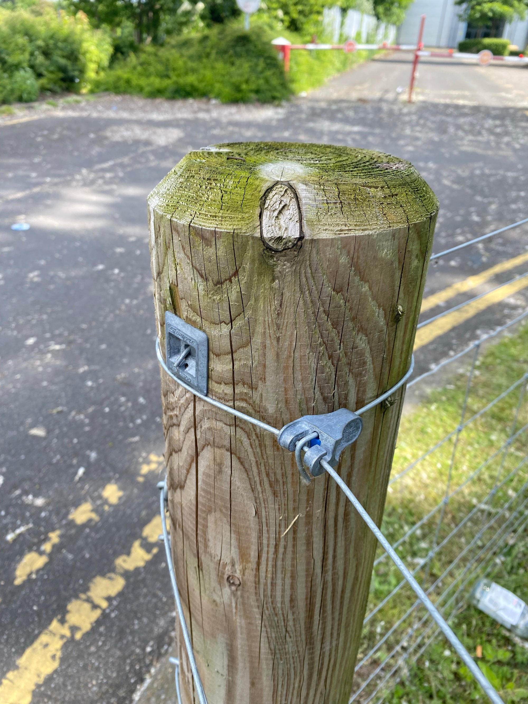 Gripple Wooden Fencing Post Grips, Wire Joiners, Bag/10